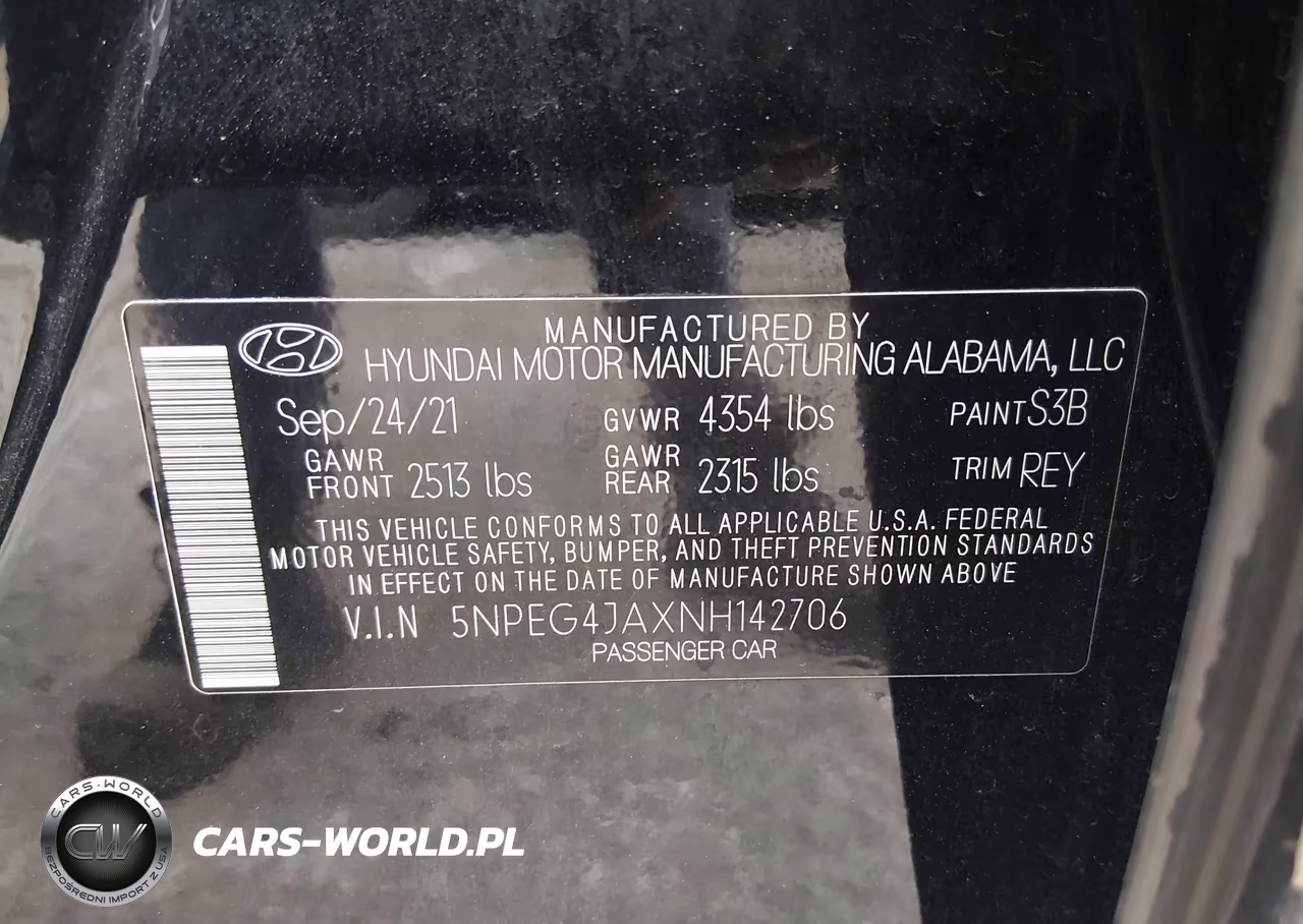2022 Hyundai Sonata Se VIN:5NPEG4JAXNH142706 - 9