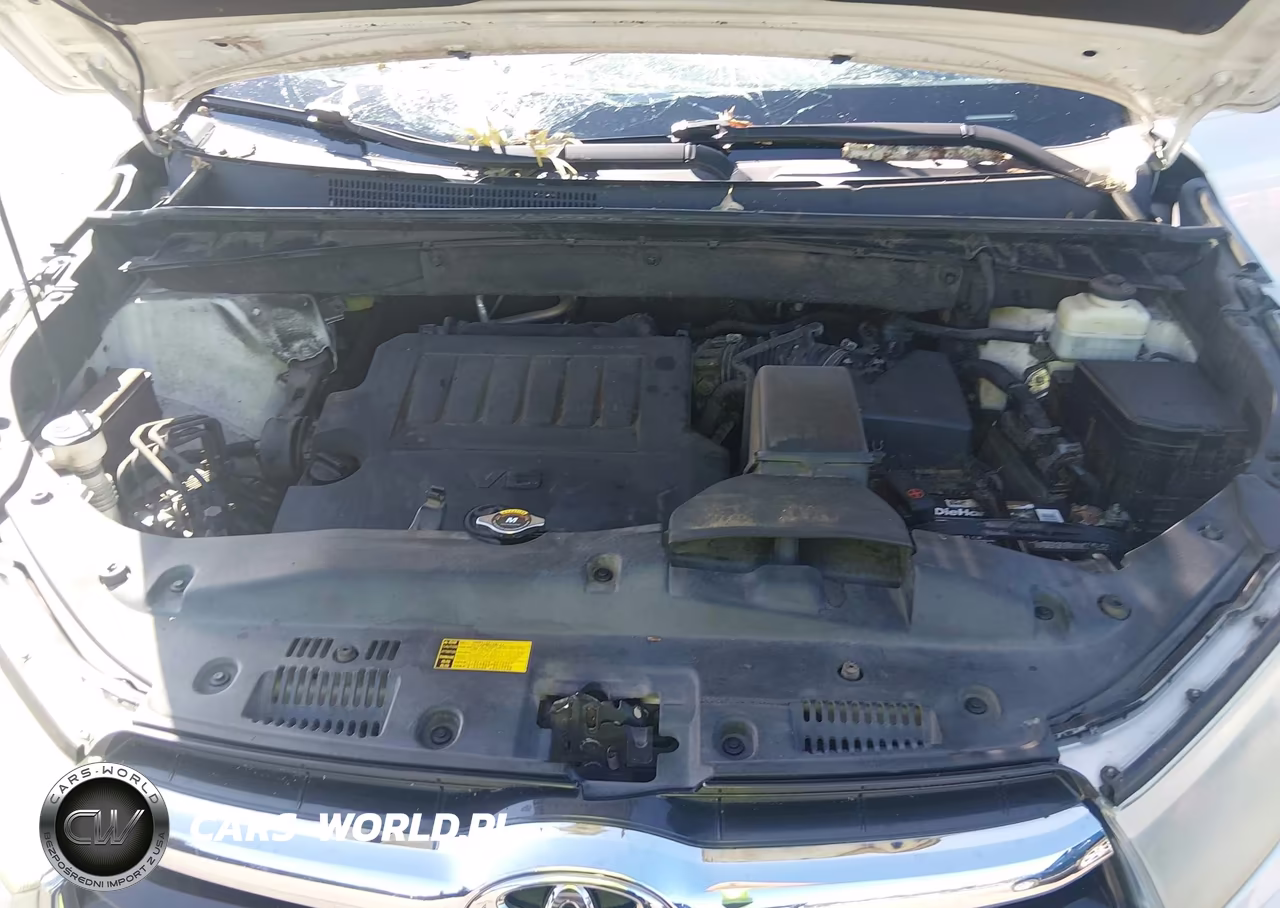 2015 Toyota Highlander Xle V6 VIN:5TDKKRFH9FS110457 - 10