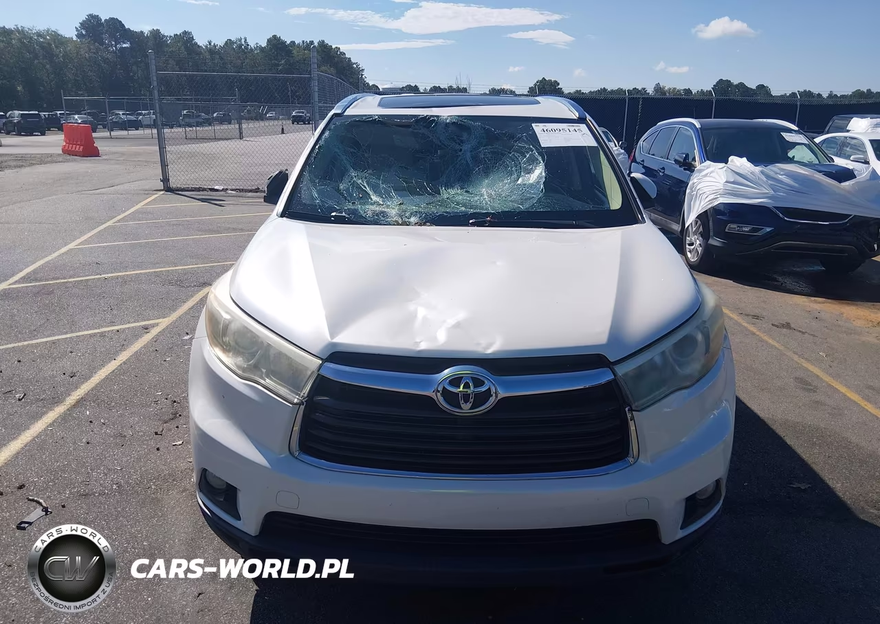 2015 Toyota Highlander Xle V6 VIN:5TDKKRFH9FS110457 - 12