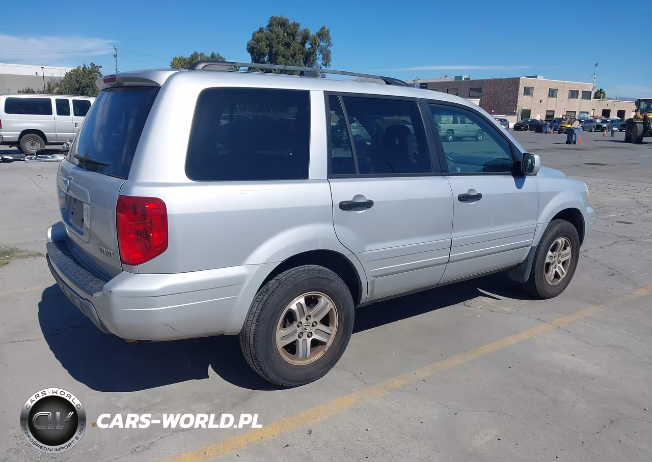 2004 Honda Pilot Ex-L VIN:2HKYF185X4H500571 - 4