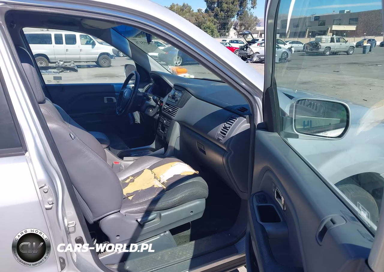 2004 Honda Pilot Ex-L VIN:2HKYF185X4H500571 - 5