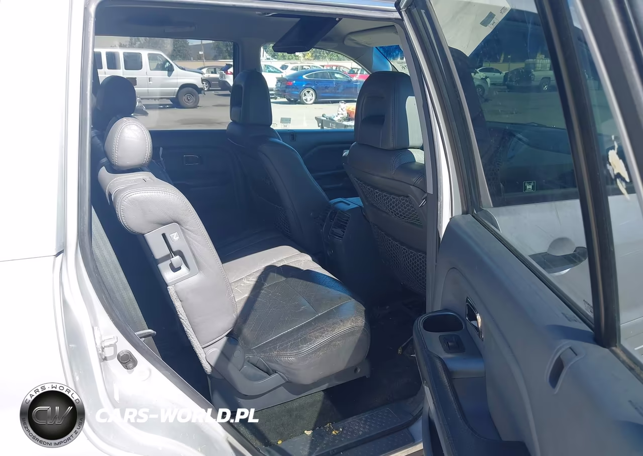 2004 Honda Pilot Ex-L VIN:2HKYF185X4H500571 - 8