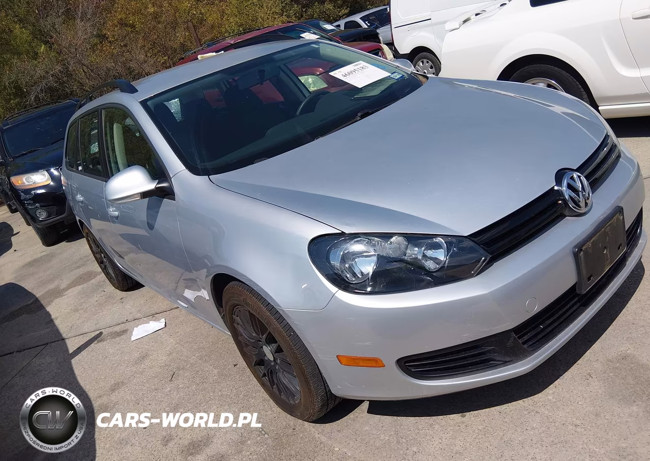 2012 Volkswagen Jetta Sportwagen 2.5L S VIN:3VWKP7AJ1CM633366 - 1