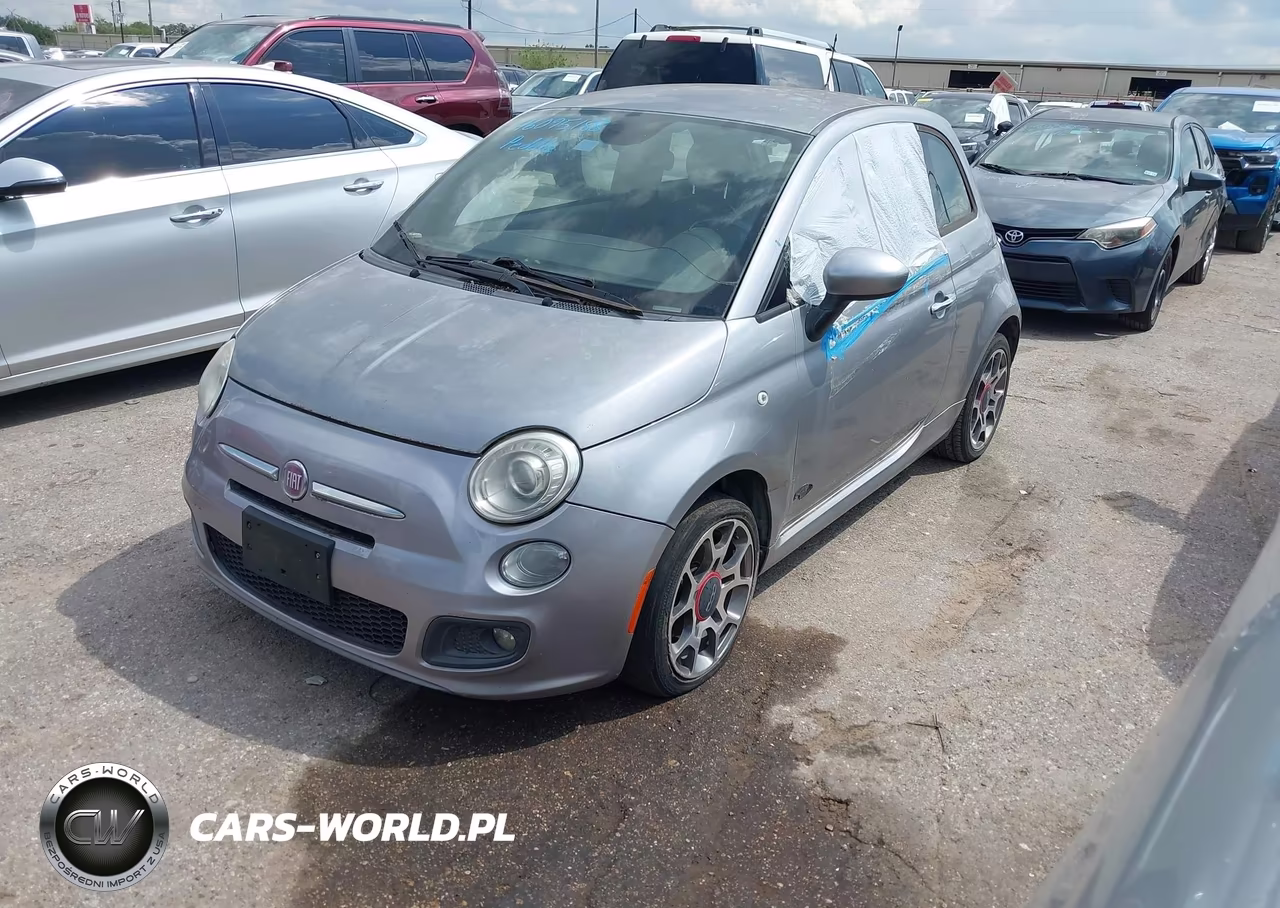 2015 Fiat 500 Sport VIN:3C3CFFBR0FT555900 - 2