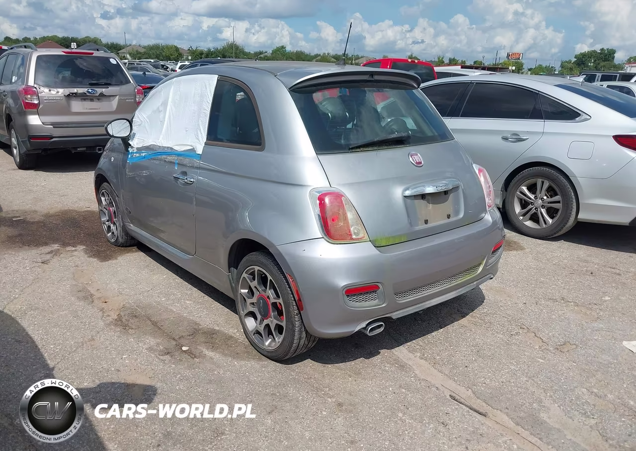2015 Fiat 500 Sport VIN:3C3CFFBR0FT555900 - 3