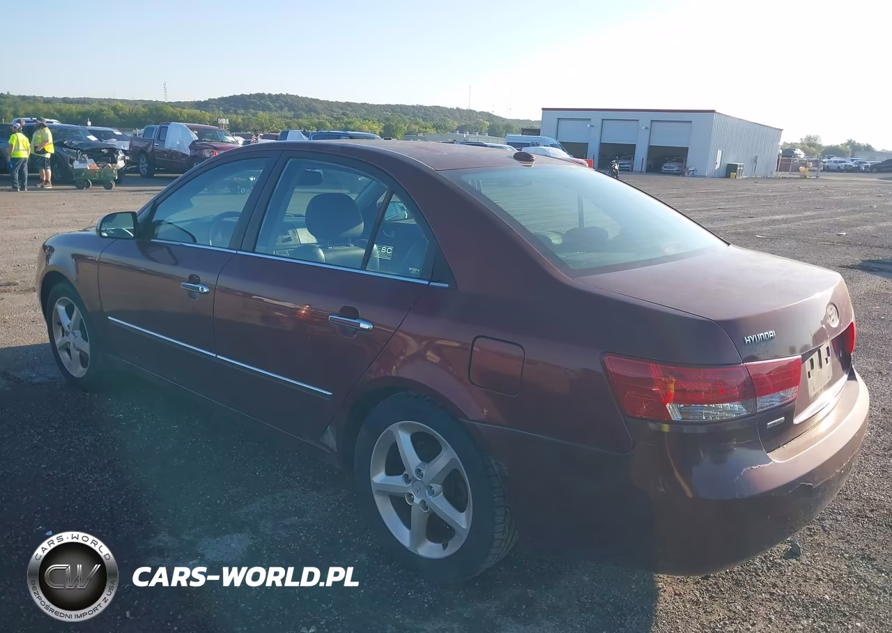 2008 Hyundai Sonata Limited-Se VIN:5NPEU46C38H348182 - 3