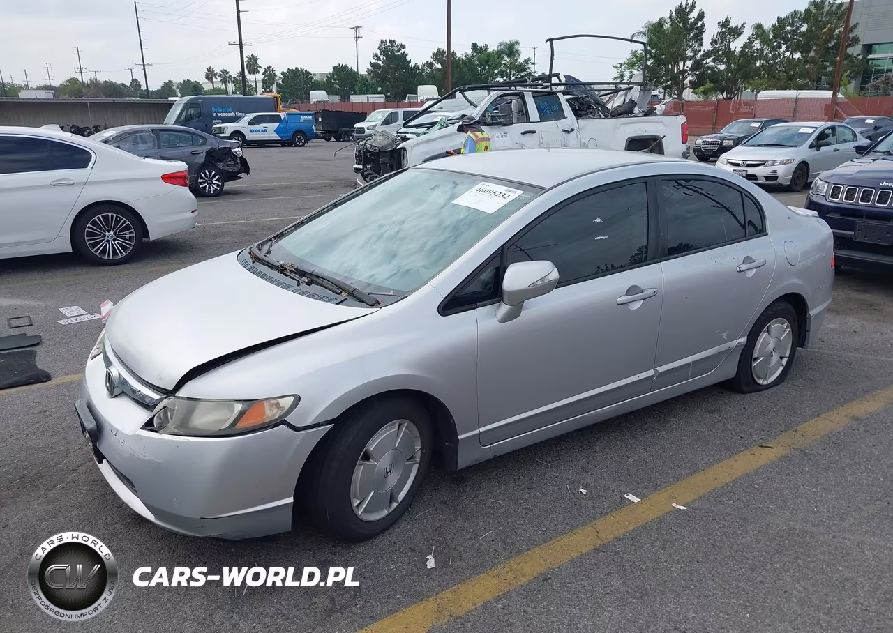 2006 Honda Civic Hybrid VIN:JHMFA36276S025832 - 2