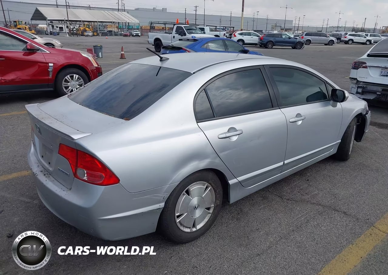 2006 Honda Civic Hybrid VIN:JHMFA36276S025832 - 4