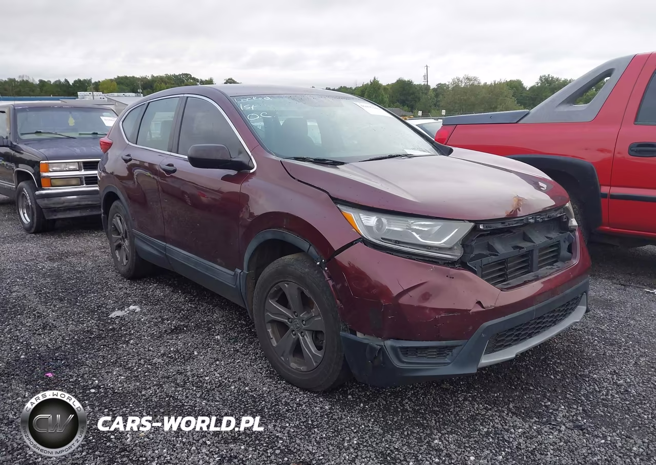 2017 Honda Cr-V Lx VIN:2HKRW6H36HH206056 - 1