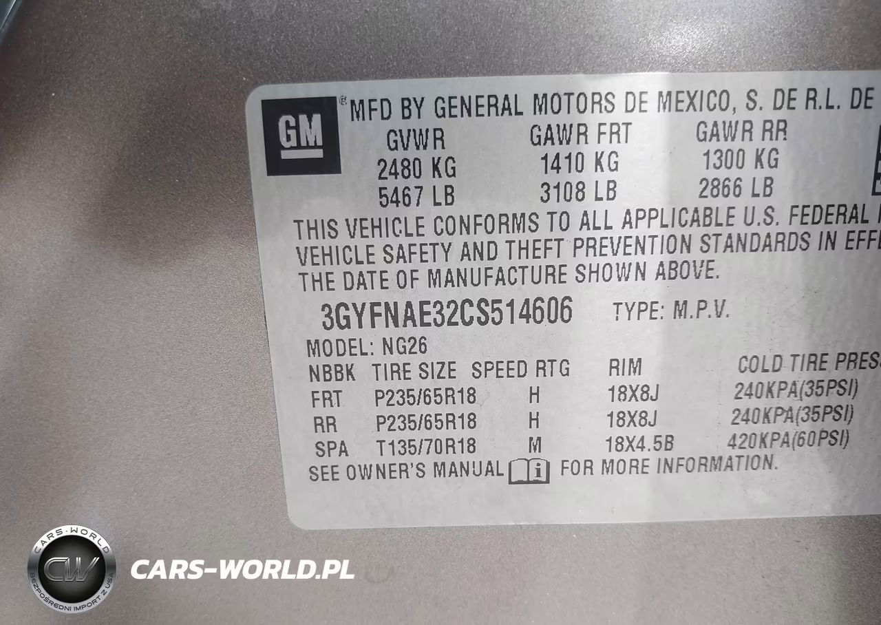 2012 Cadillac Srx Luxury Collection VIN:3GYFNAE32CS514606 - 9