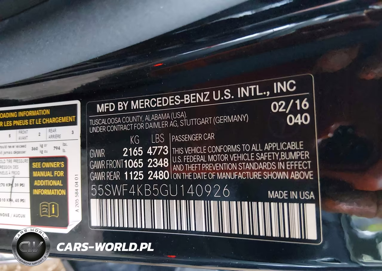 2016 Mercedes-Benz C 300 Sport 4Matic VIN:55SWF4KB5GU140926 - 9