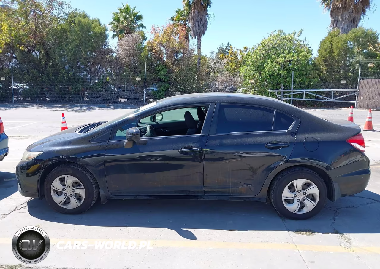 2014 Honda Civic Lx VIN:19XFB2F55EE253249 - 14
