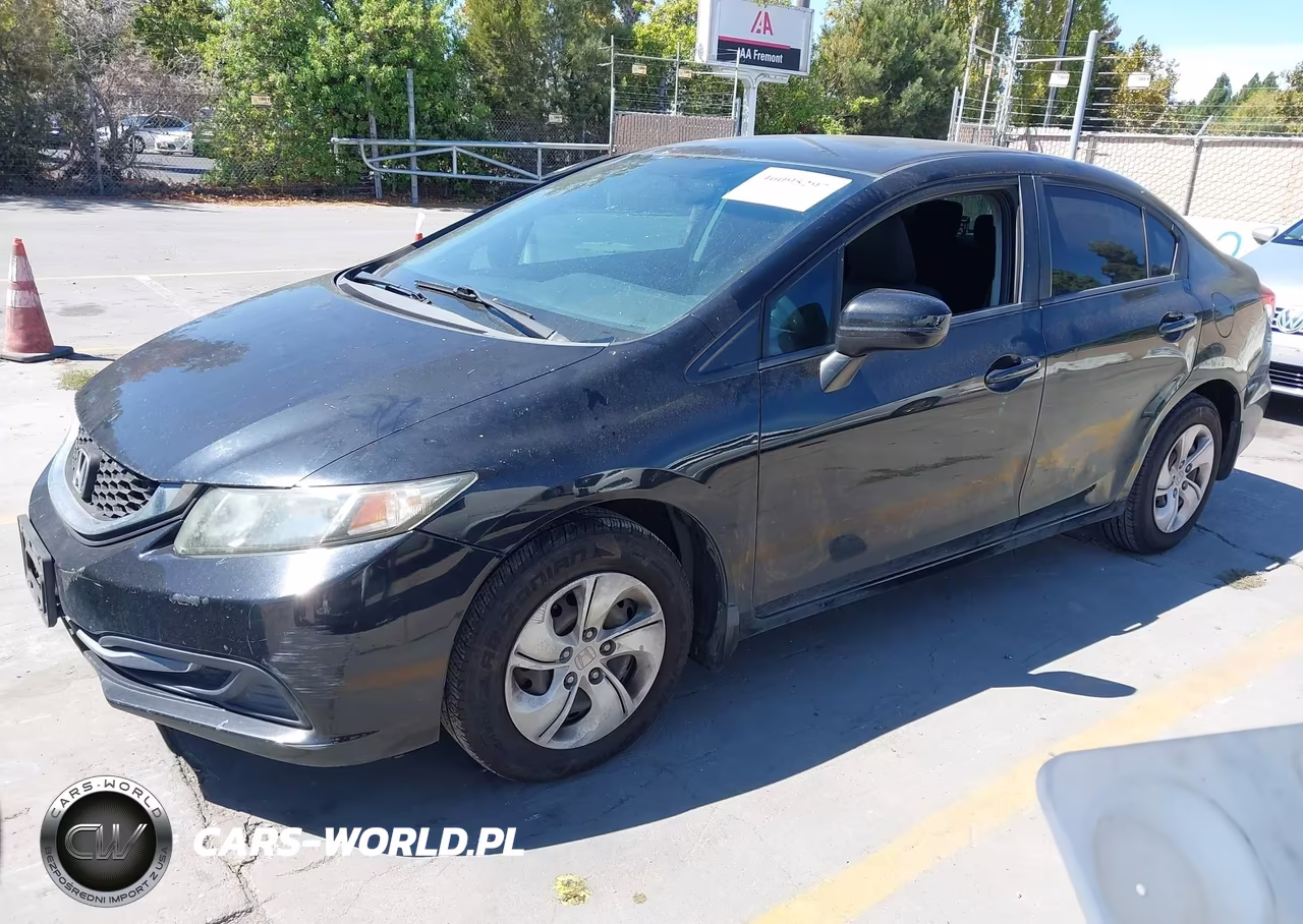 2014 Honda Civic Lx VIN:19XFB2F55EE253249 - 2