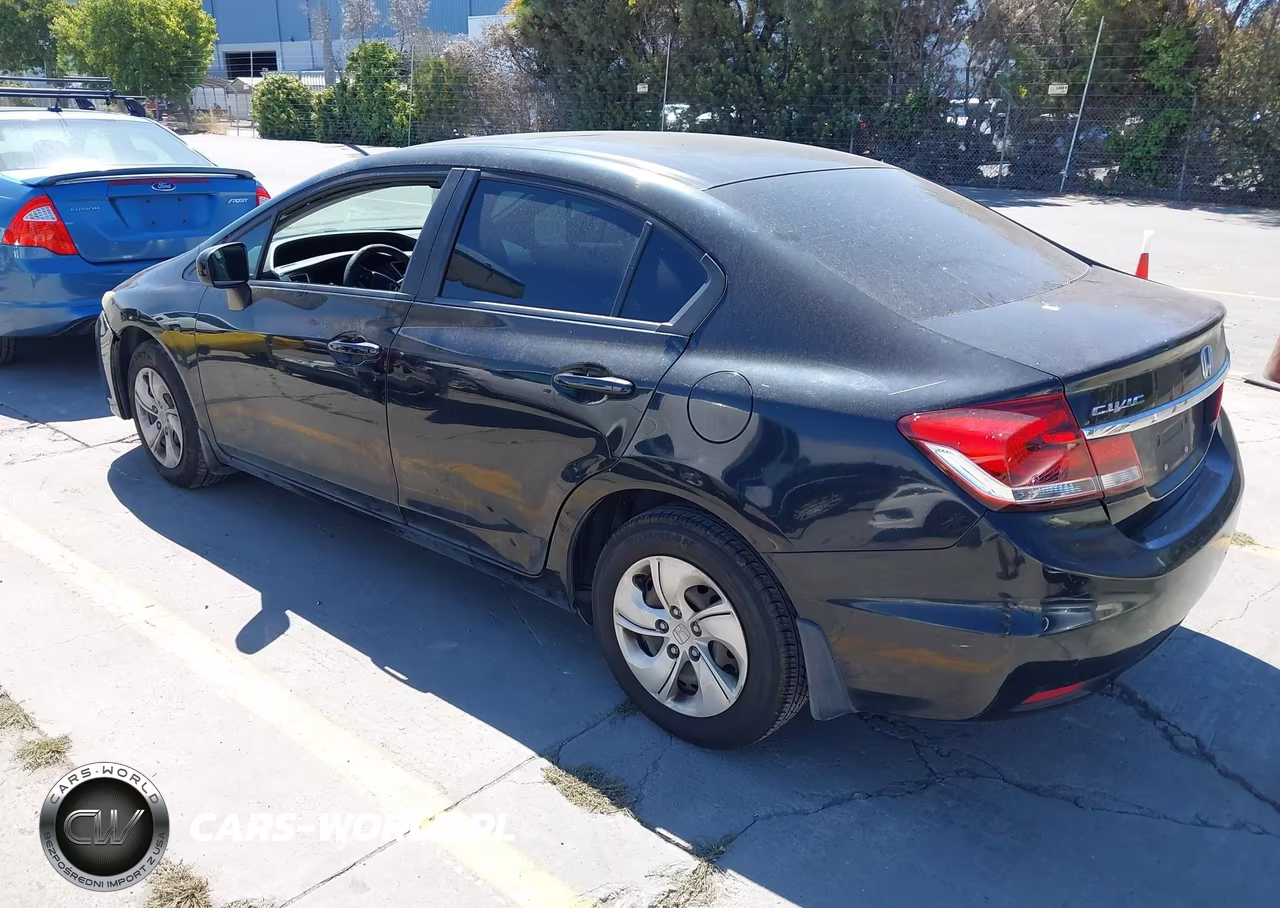 2014 Honda Civic Lx VIN:19XFB2F55EE253249 - 3