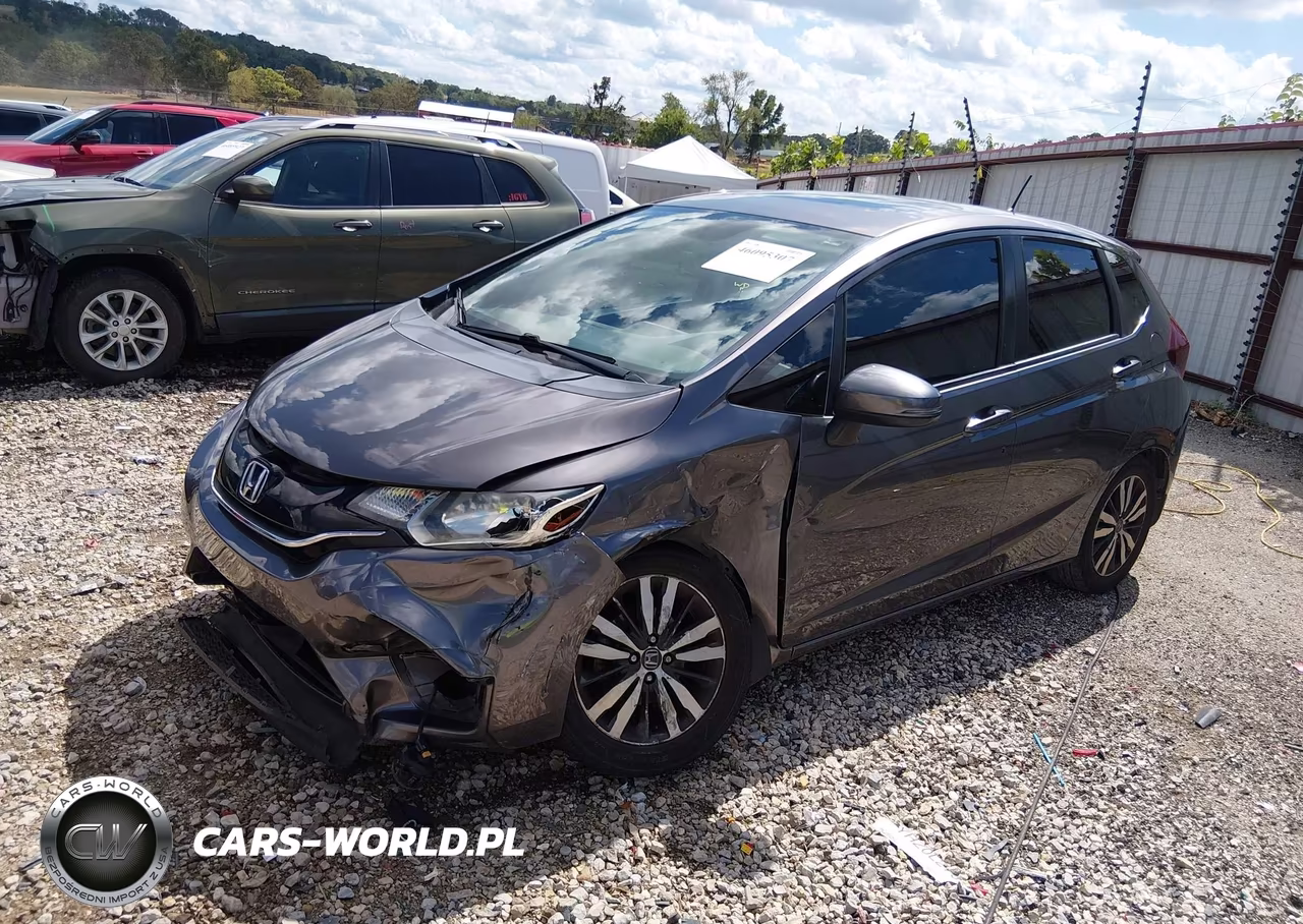 2017 Honda Fit Ex-L VIN:JHMGK5H84HS003160 - 2