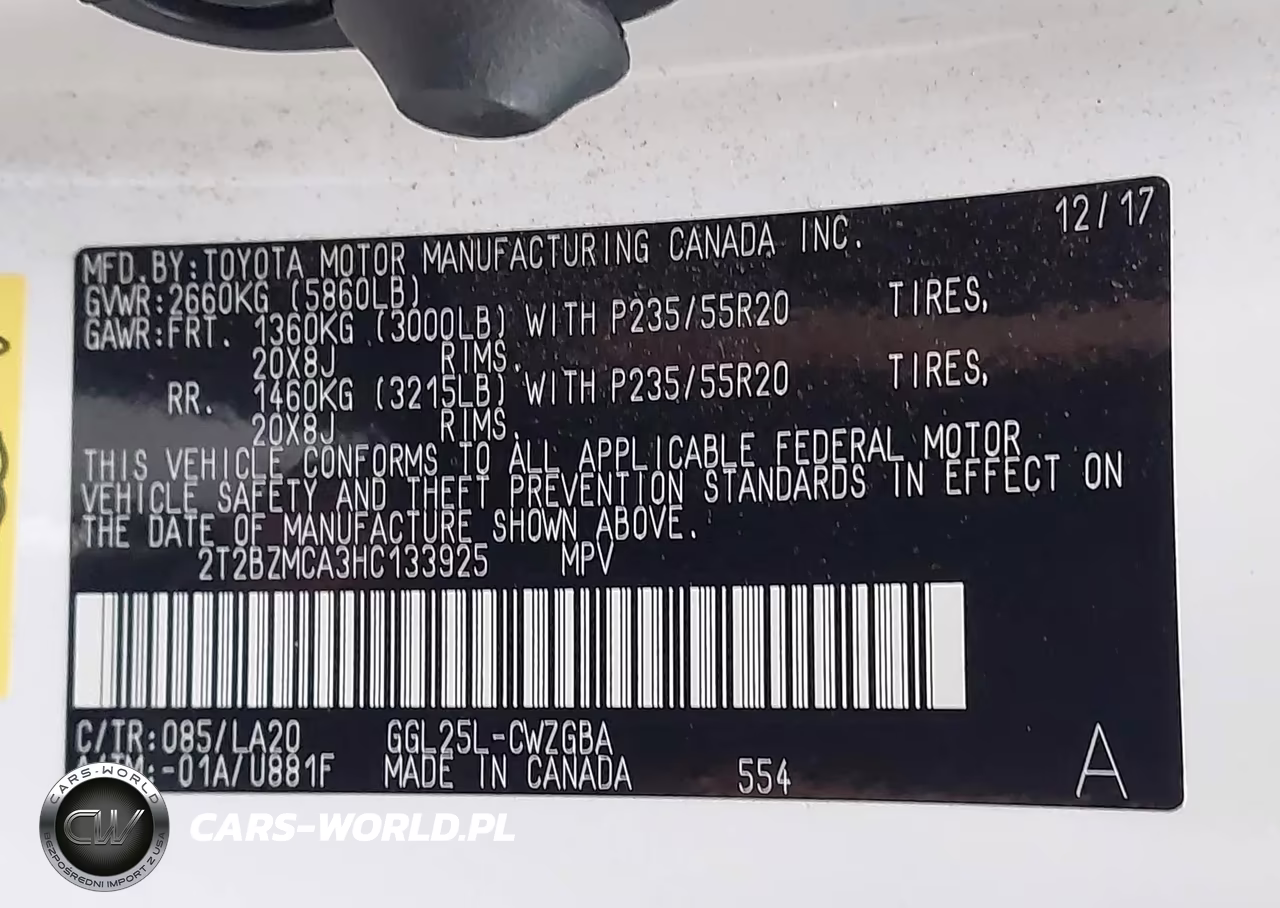 2017 Lexus Rx 350 VIN:2T2BZMCA3HC133925 - 9
