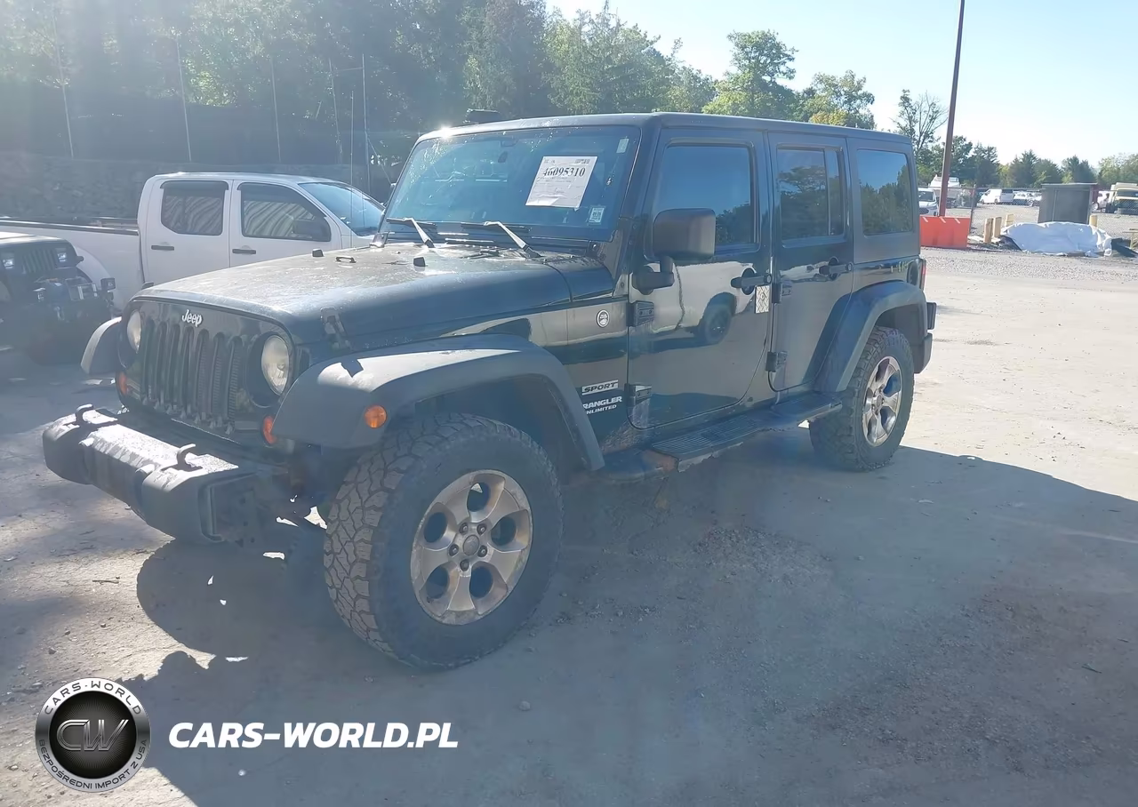 2012 Jeep Wrangler Unlimited Sport VIN:1C4BJWDG7CL246000 - 2