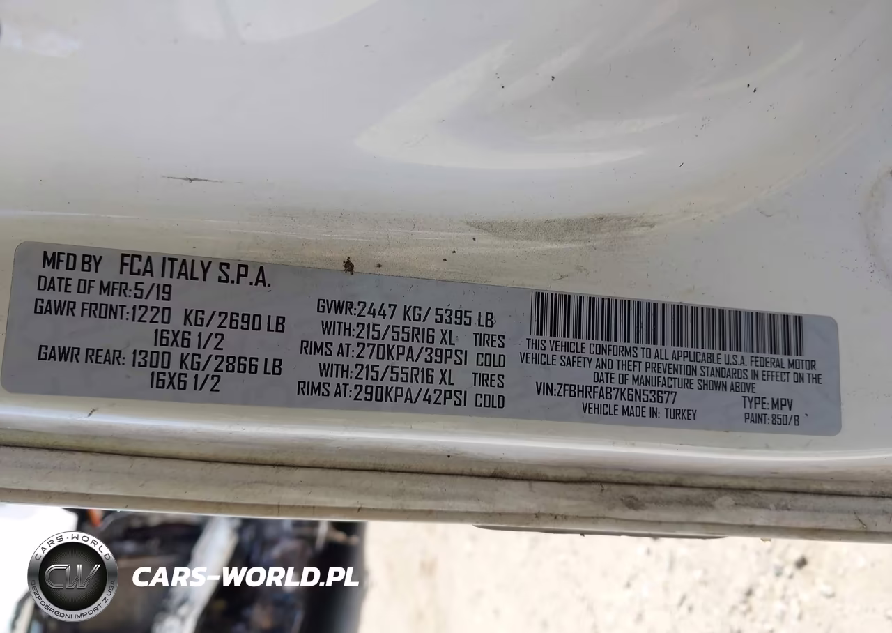 2019 Ram Promaster City Tradesman VIN:ZFBHRFAB7K6N53677 - 9