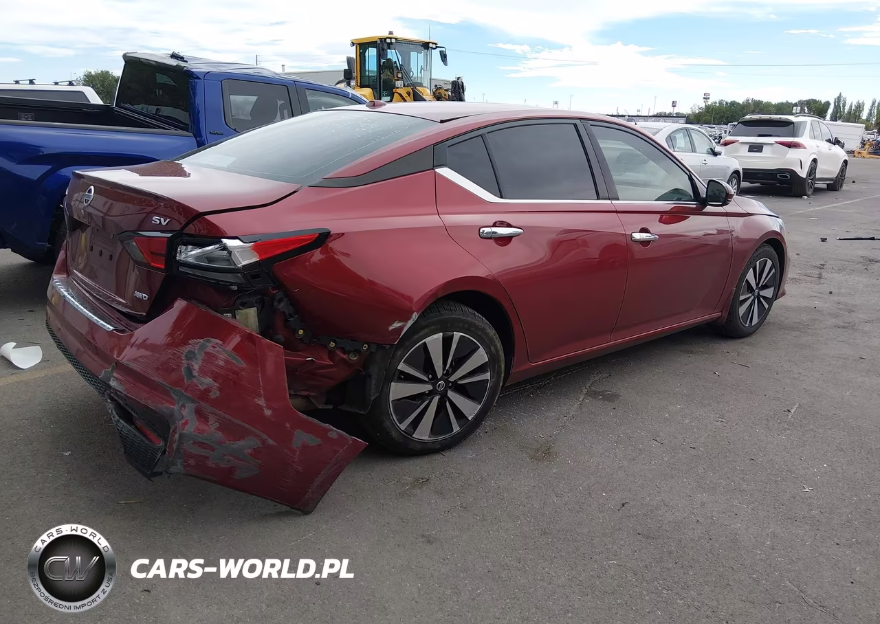 2021 Nissan Altima Sv Intelligent Awd VIN:1N4BL4DW3MN360707 - 4