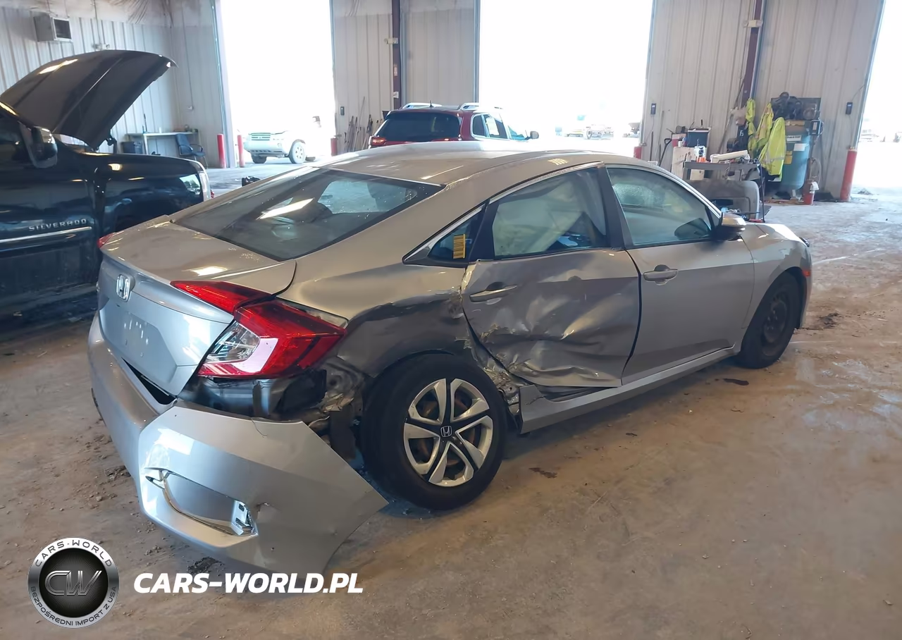 2018 Honda Civic Lx VIN:2HGFC2F53JH598325 - 4