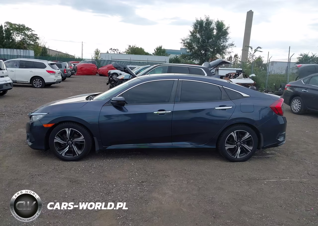 2017 Honda Civic Touring VIN:2HGFC1F96HH637643 - 14