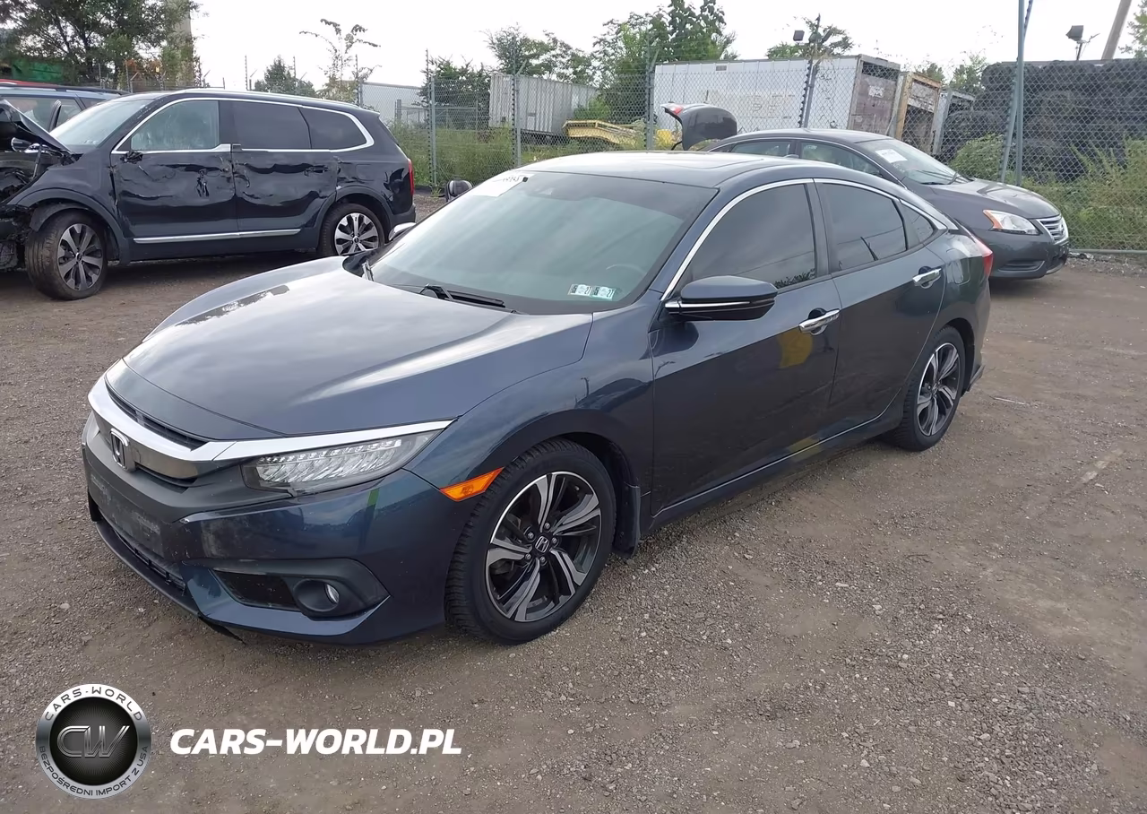 2017 Honda Civic Touring VIN:2HGFC1F96HH637643 - 2