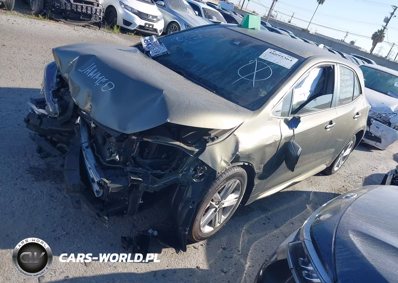 2019 Toyota Corolla Se VIN:JTNK4RBE1K3034634 - 2