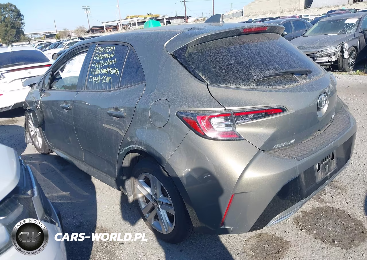 2019 Toyota Corolla Se VIN:JTNK4RBE1K3034634 - 3