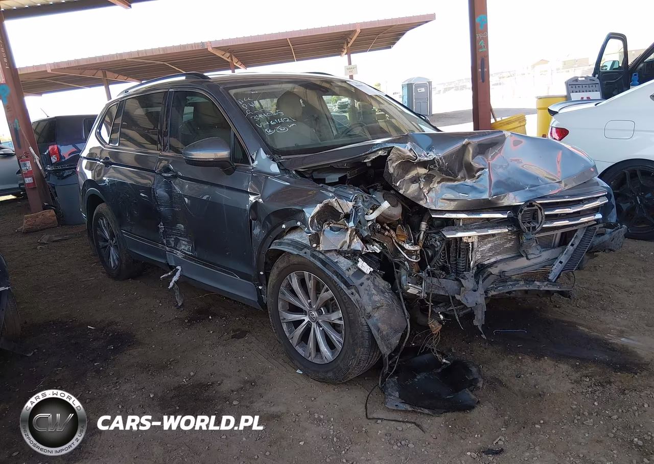 2018 Volkswagen Tiguan 2.0T Se-2.0T Sel VIN:3VV3B7AXXJM161421 - 1