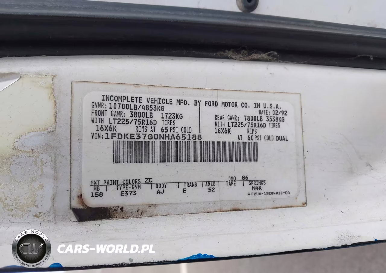 2000 Ford E-350 Super Duty Xl-Xlt VIN:1FBSS31L5YHB48160 - 9