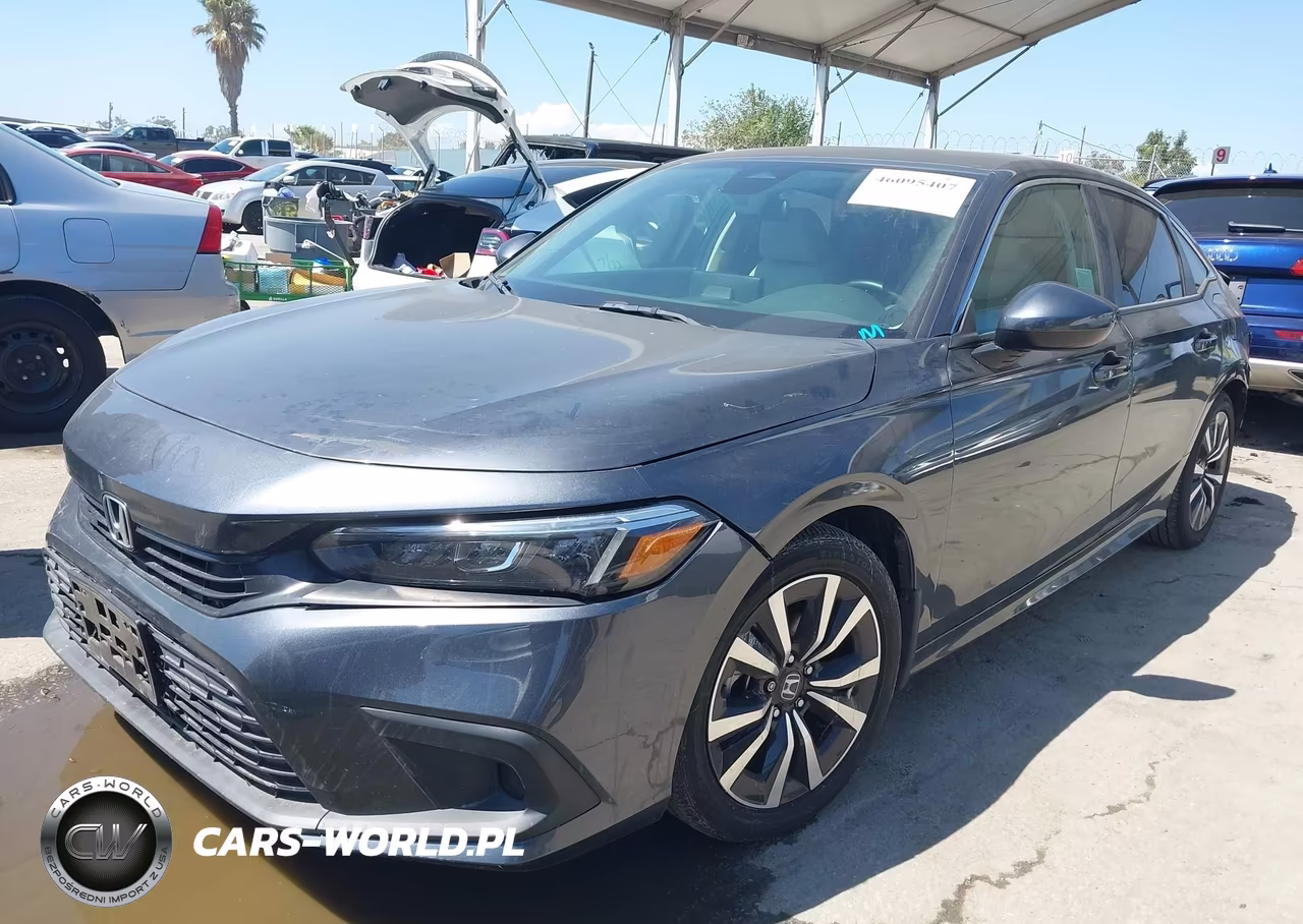 2023 Honda Civic Ex-Ex W-O Bsi VIN:2HGFE1F7XPH321508 - 2
