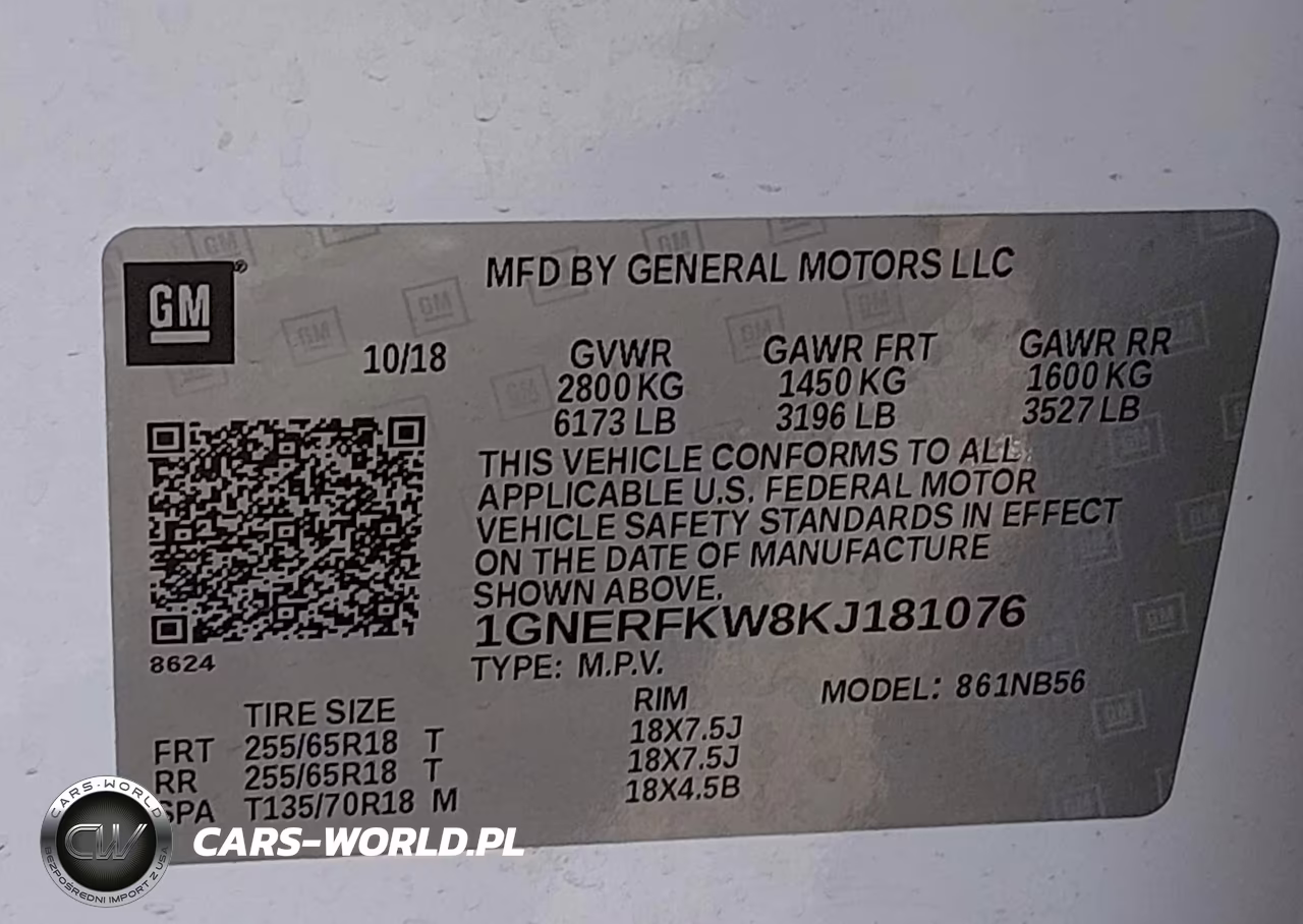 2019 Chevrolet Traverse Ls VIN:1GNERFKW8KJ181076 - 9