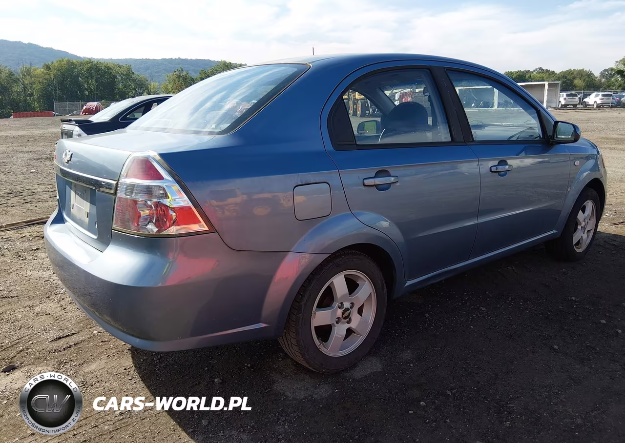 2007 Chevrolet Aveo Lt VIN:KL1TG56647B150085 - 4