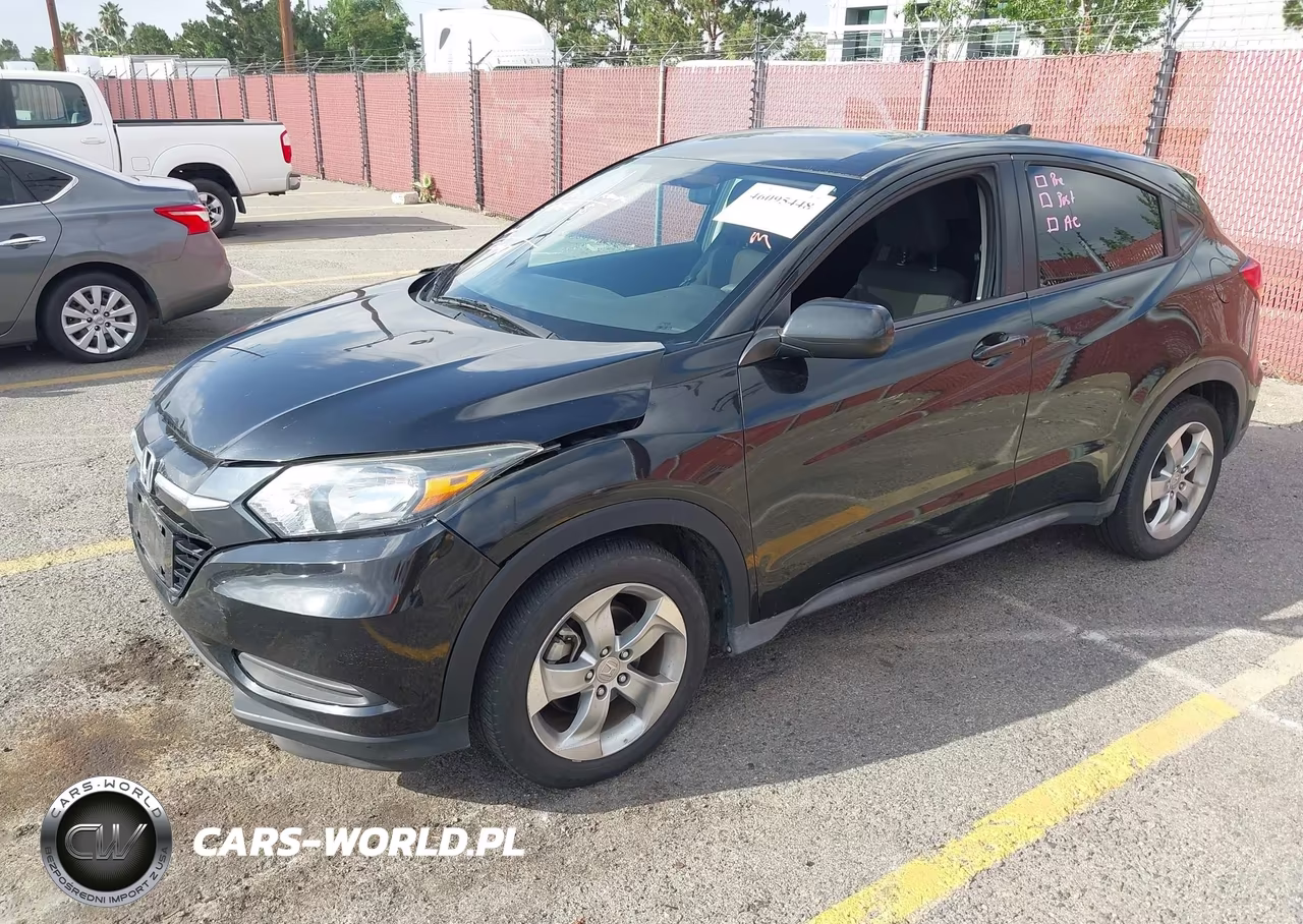 2016 Honda Hr-V Lx VIN:3CZRU5H35GM755623 - 2