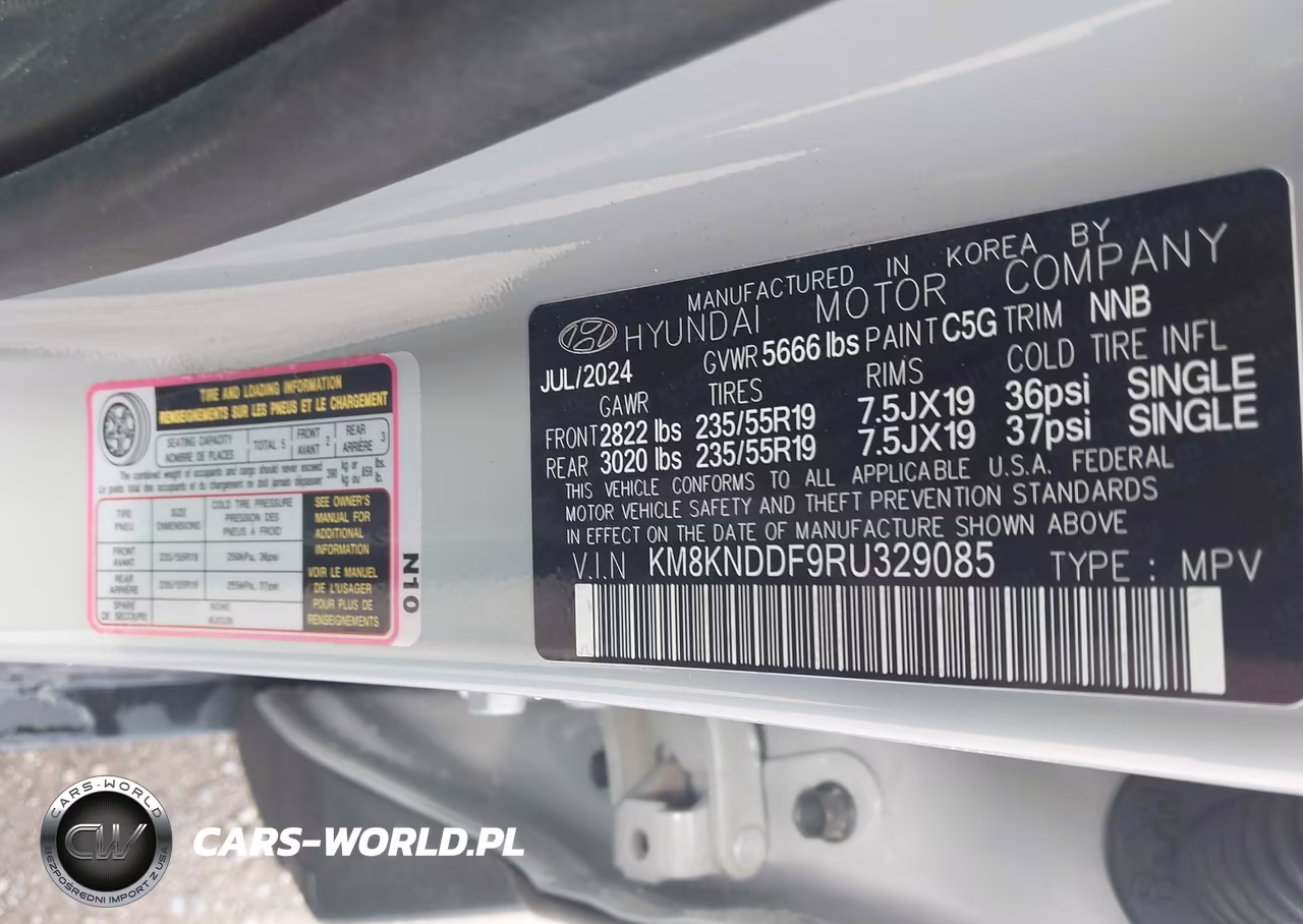2024 Hyundai Ioniq 5 Sel VIN:KM8KNDDF9RU329085 - 9