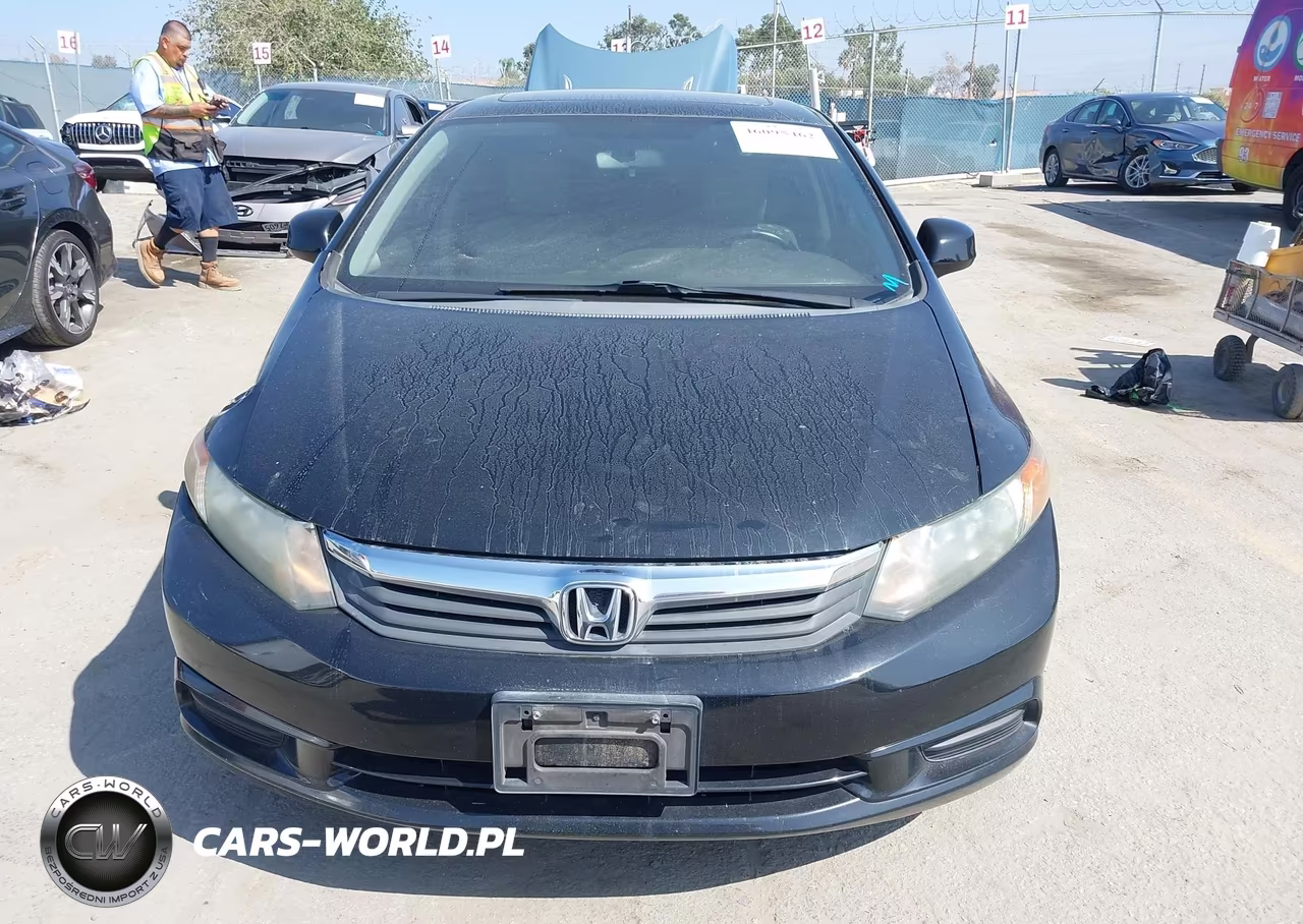 2012 Honda Civic Ex VIN:19XFB2F88CE391195 - 12
