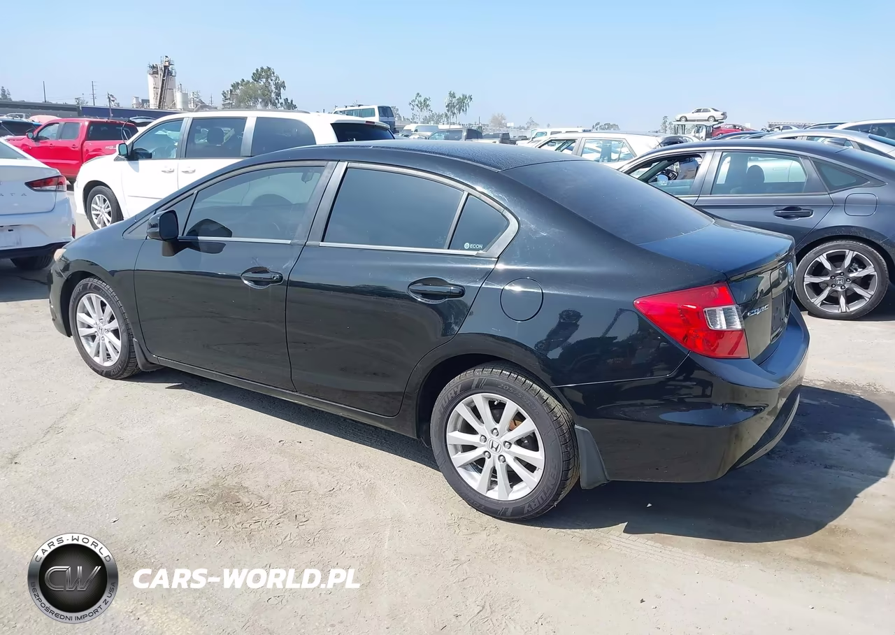 2012 Honda Civic Ex VIN:19XFB2F88CE391195 - 3