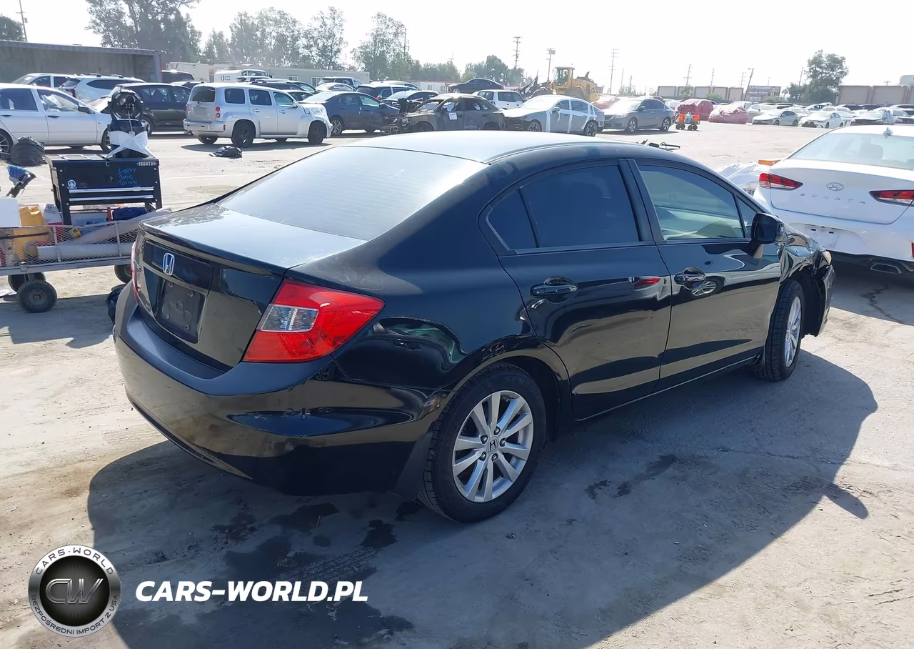 2012 Honda Civic Ex VIN:19XFB2F88CE391195 - 4