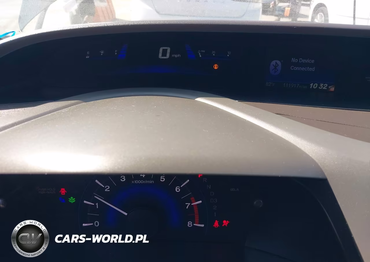 2012 Honda Civic Ex VIN:19XFB2F88CE391195 - 7