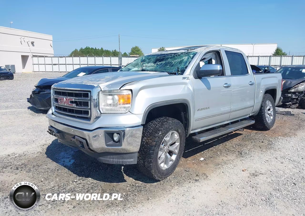 2015 GMC Sierra 1500 Slt VIN:3GTU2VEC0FG132952 - 2