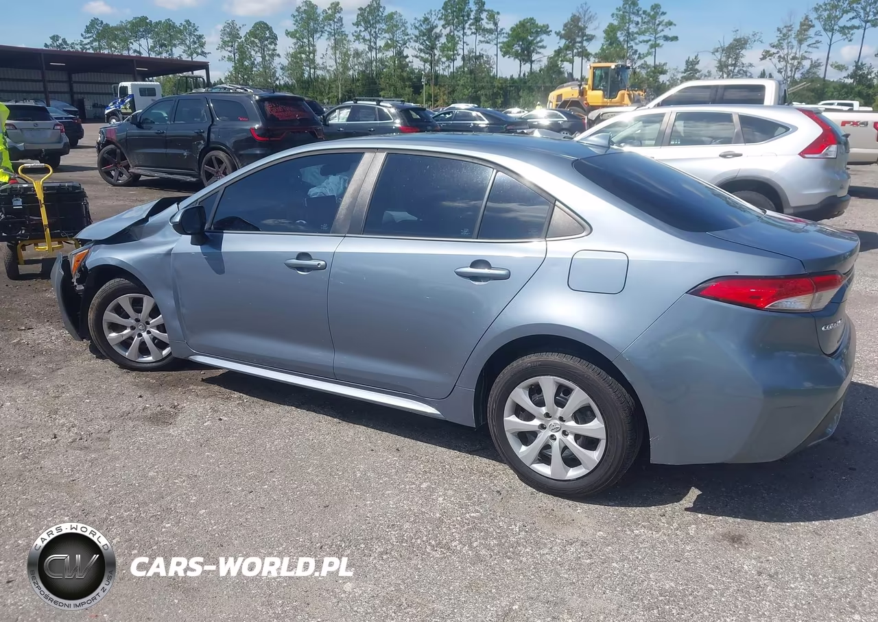 2021 Toyota Corolla Le VIN:5YFEPMAE7MP196078 - 3