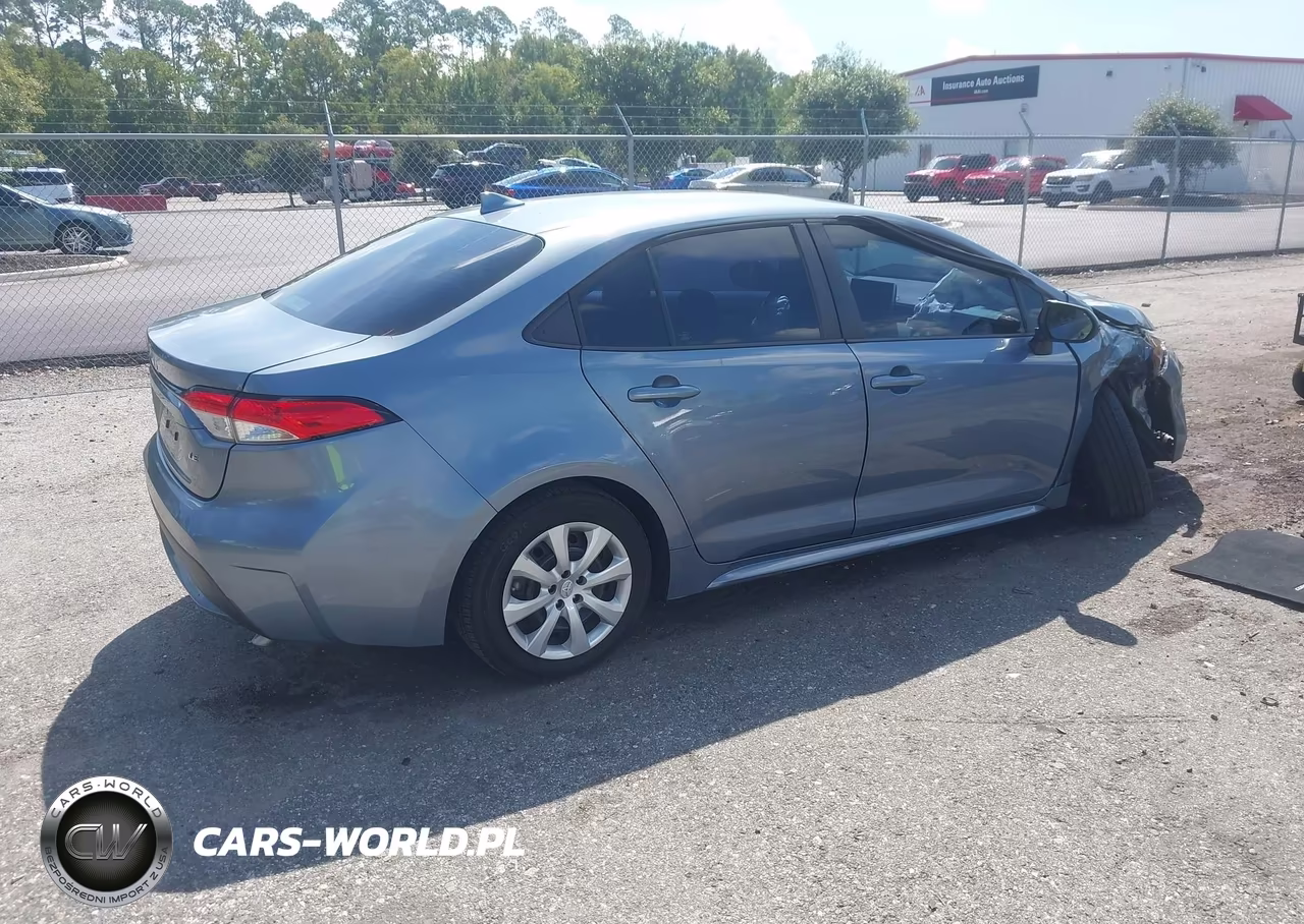 2021 Toyota Corolla Le VIN:5YFEPMAE7MP196078 - 4