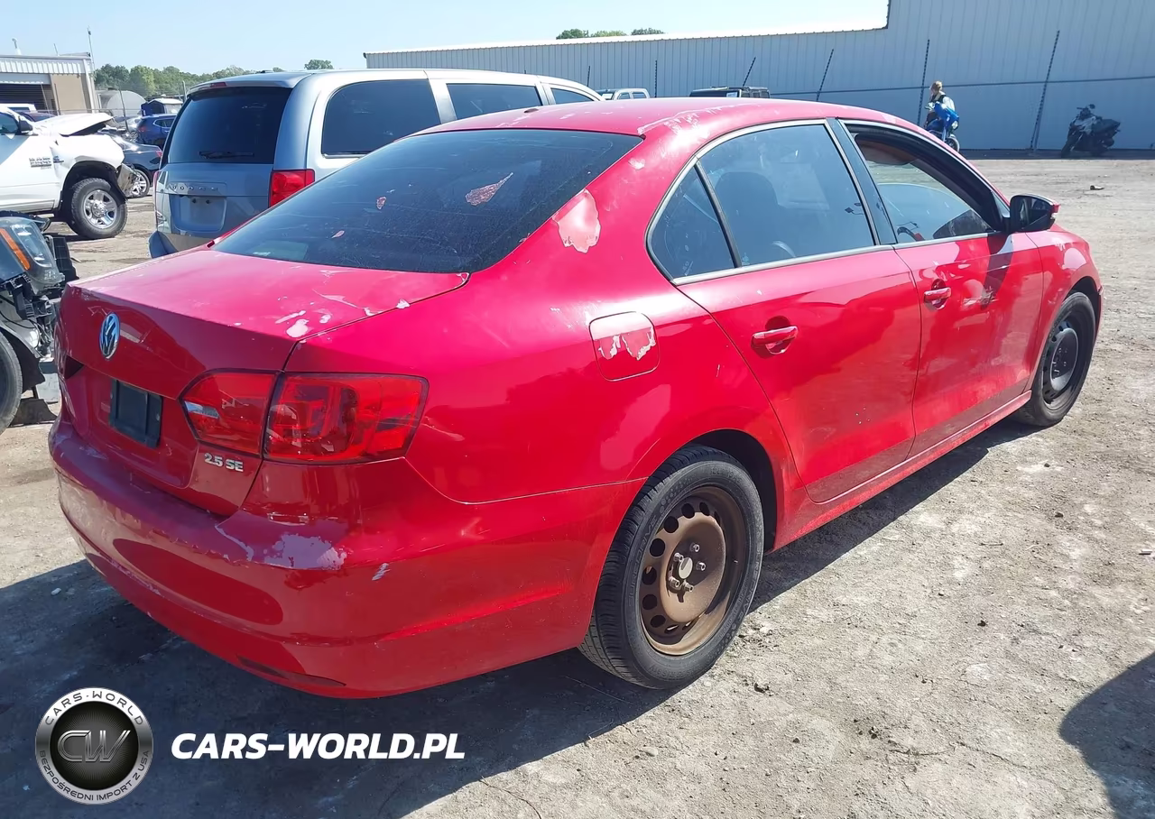 2012 Volkswagen Jetta 2.5L Se VIN:3VWDP7AJ9CM320493 - 4