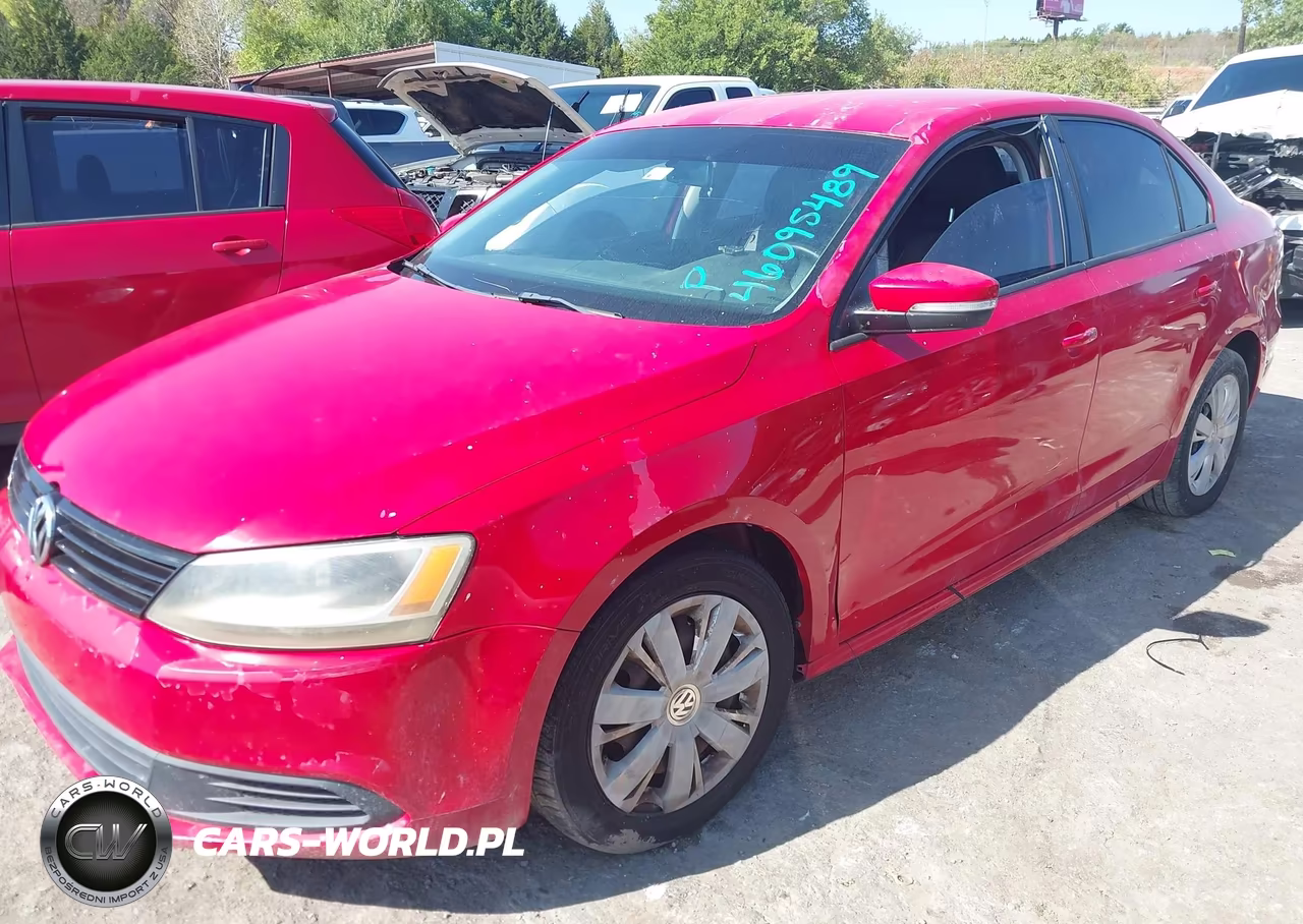 2012 Volkswagen Jetta 2.5L Se VIN:3VWDP7AJ9CM320493 - 6