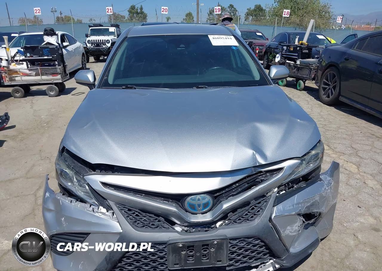 2020 Toyota Camry Se Hybrid VIN:4T1G31AK2LU533245 - 12