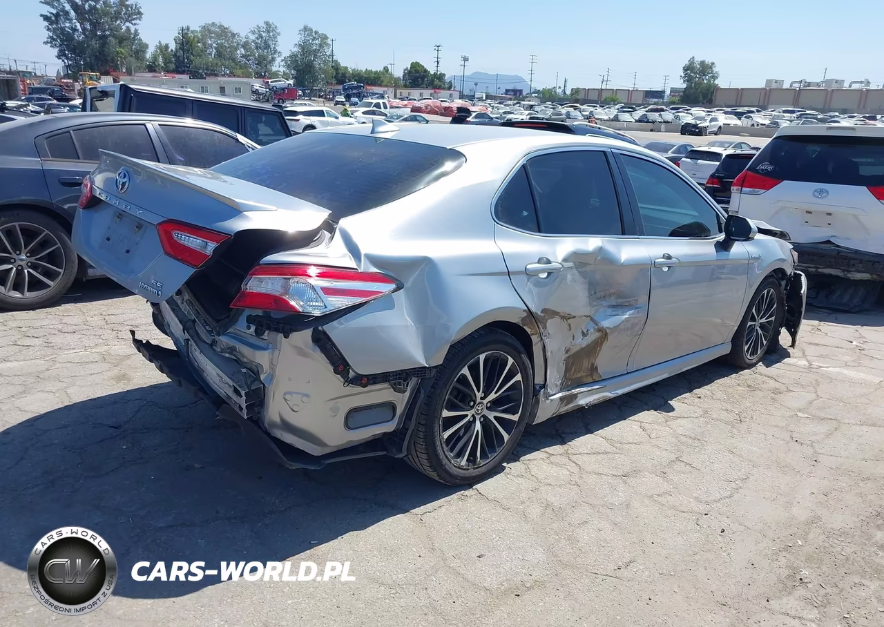 2020 Toyota Camry Se Hybrid VIN:4T1G31AK2LU533245 - 4