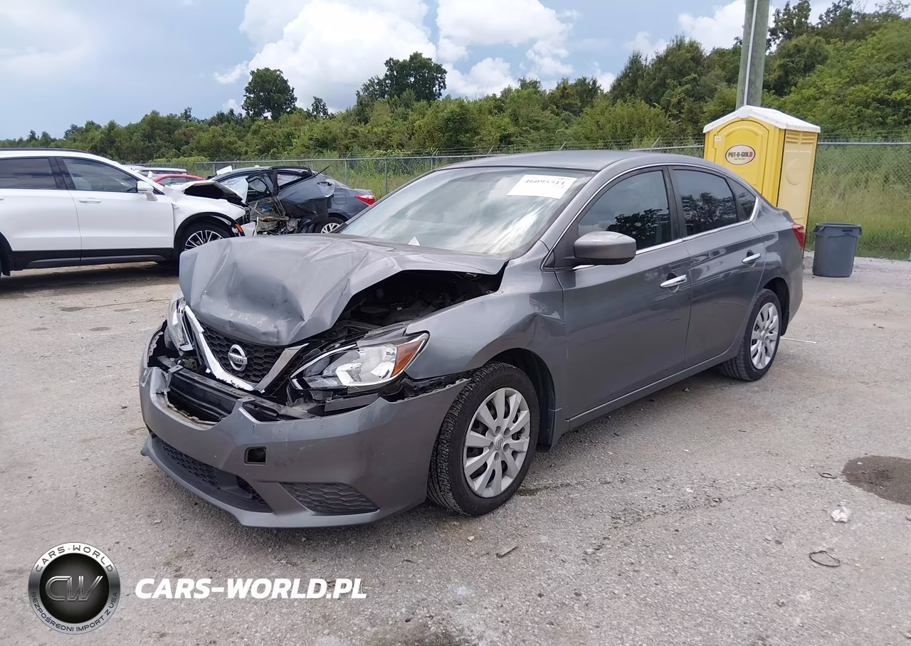 2019 Nissan Sentra S VIN:3N1AB7AP8KY443611 - 2
