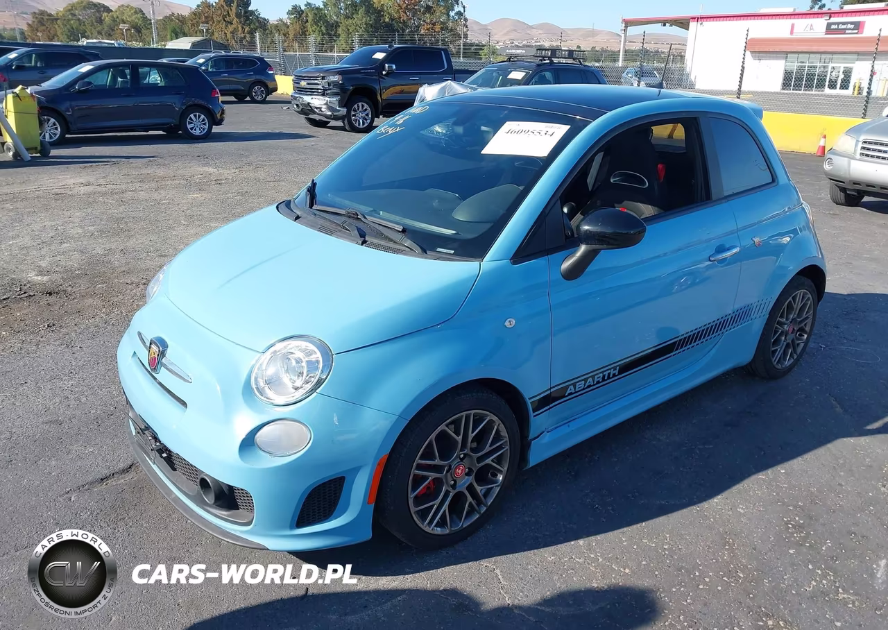 2017 Fiat 500 Abarth VIN:3C3CFFFHXHT598483 - 2