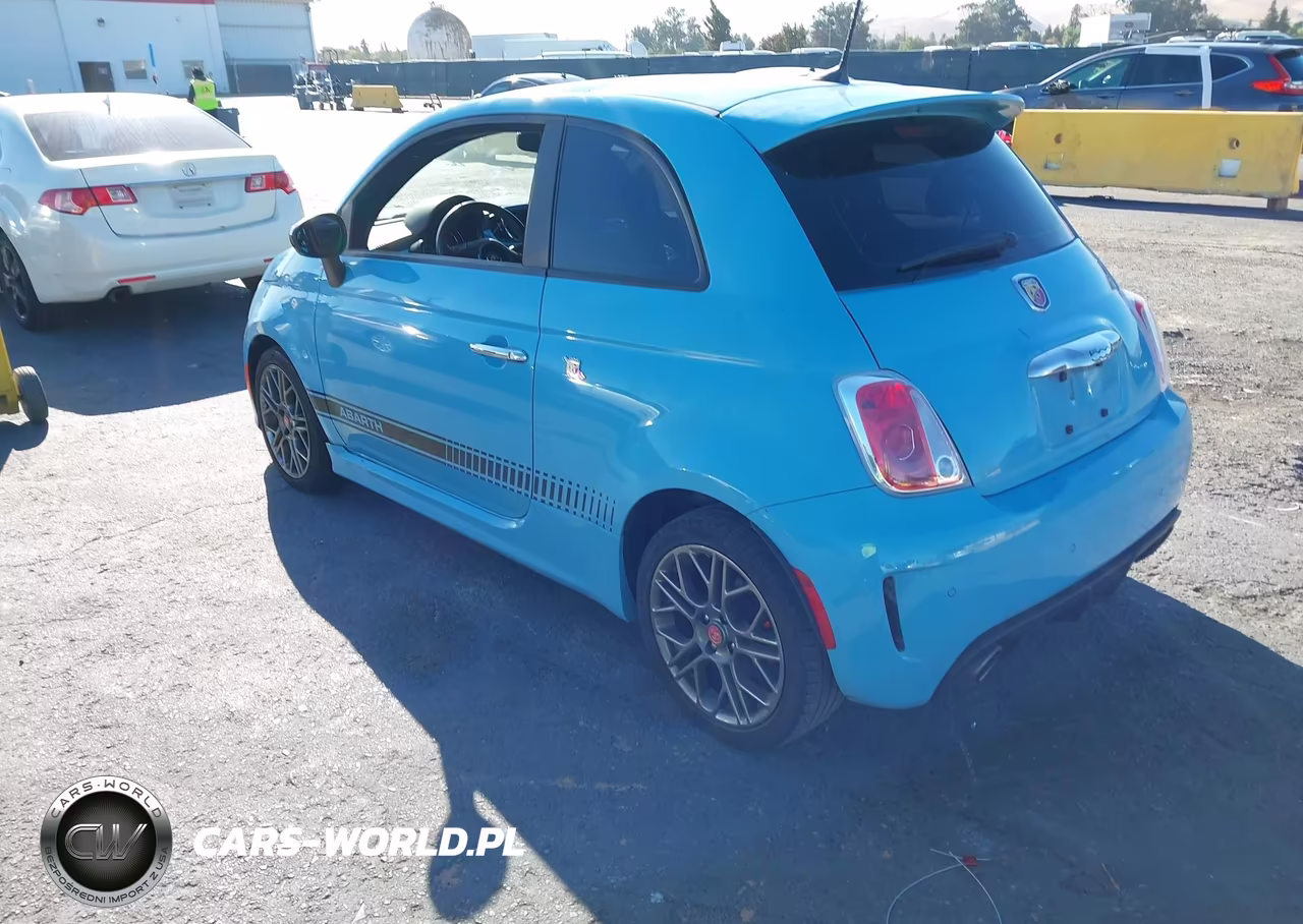 2017 Fiat 500 Abarth VIN:3C3CFFFHXHT598483 - 3
