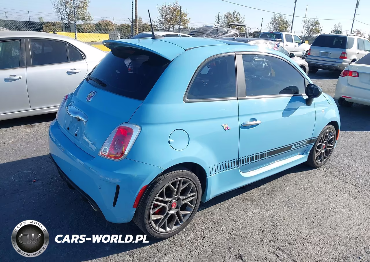 2017 Fiat 500 Abarth VIN:3C3CFFFHXHT598483 - 4